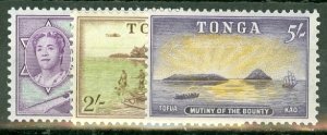 IP: Tonga 100-113 mint CV $60; scan shows only a few