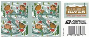 2022 Holiday Elves  forever stamps  5 sheets 100pcs