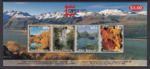New Zealand 1353a Souvenir Sheet MNH VF