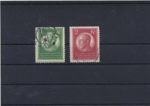 Sweden 1924 Used U.P.U Stamps CAT£335 Ref: R4456