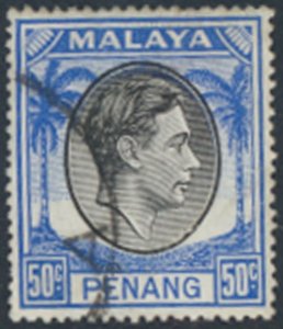 Penang   Malaya  SC#  19 Used  see details & scans