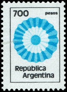 Argentina #1214  MNH - 700p Rosette (1980)