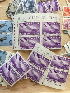 Italy & Vatican Mid/Modern Period MNH MH + Few Used (Many 100s) CP115