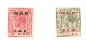 Bahamas #MR12-MR13 Unused Single