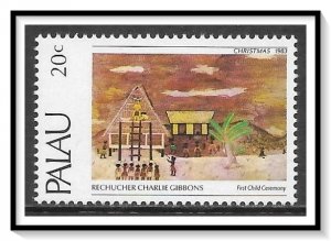 Palau #28 Christmas MNH