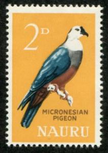 Nauru SC#49 Micronesian Pigeon 2d MNH
