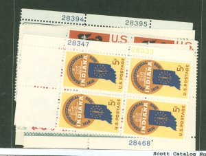 United States #1306-12  Plate Block