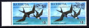 Barbuda 1975 Birds - US-USSR Space Corporation Mint MNH Set Pair SC 213-214