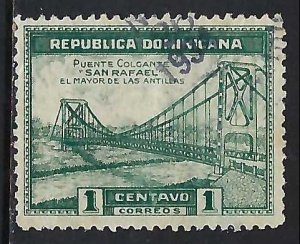 Dominican Republic 290 VFU BRIDGE 1160D-1