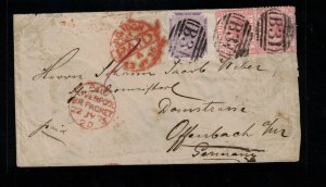Sierra Leone #5 #6 Or #6a (SG #4 & #7 or #11) Used Rare Cover Offenbach Germany