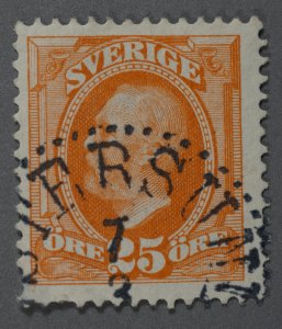 Sweden #76 Used Fine Place Cancel ...TERSUN...1 3 ???? Bright Color