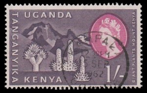 BRITISH EAST AFRICA KENYA UGANDA AND TANGANYIKA 1960 SCOTT 129. USED. # 12