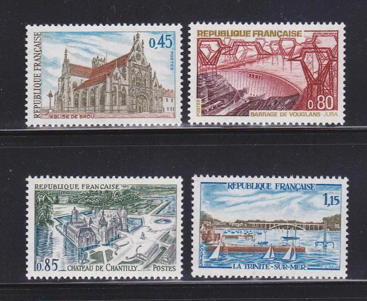 France 1232-1235 Set MNH Scenes