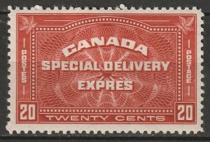 Canada 1930 Sc E4 special delivery MH*