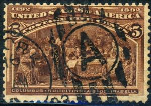 U.S. #234 Used F-VF 