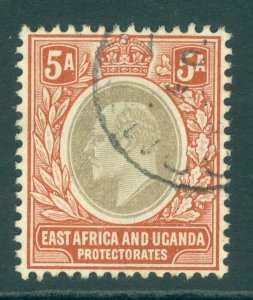 SG 24 East Africa & Uganda protectorate 1904-07. 5a grey & orange-brown. Very...