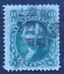 DYNAMITE Stamps: US Scott #96 – USED