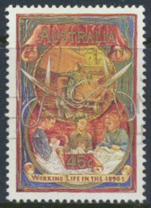 Australia  SG 1402  SC# 1321 Used Working Life   see details scans    