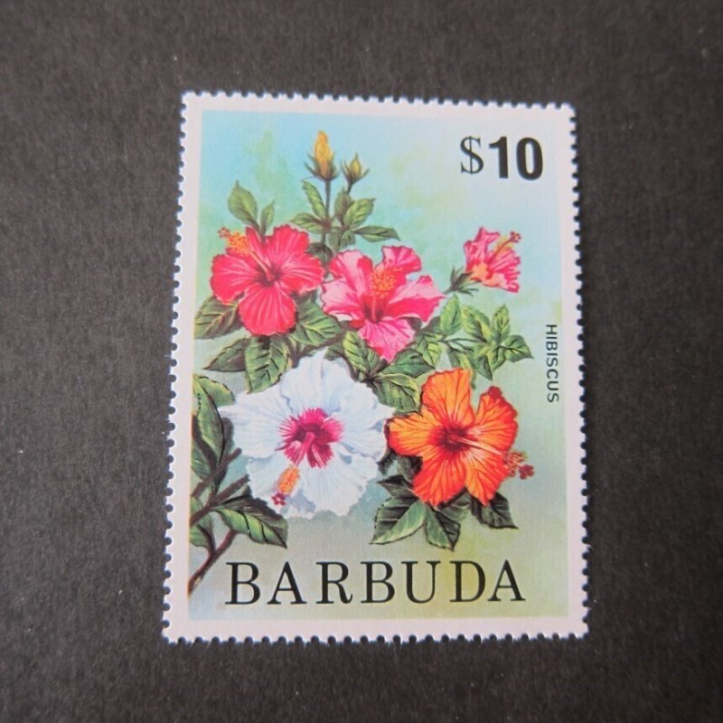 Barbuda Sc 187 Flower set MNH