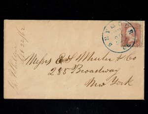 Scott #65 Average on cover.