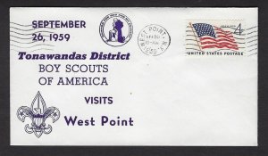 1959 US Boy Scouts Tonawandas District BSA West Point # 59-64