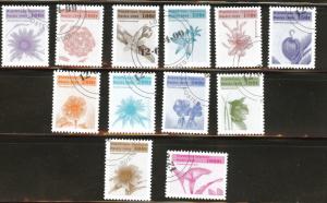 TOGO Scott 1862-73 Used CTO 1999 Flower set CV$9.75