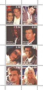 GAGAUZIA - 1997 - Film Stars - Perf 8v Sheet - Mint Never Hinged - Private Issue