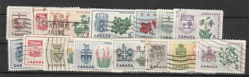 Canada   417-29a     (O)    1964-66   Complet