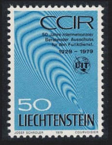 Liechtenstein Radio Consultative Committee CCIR 1979 MNH SG#725