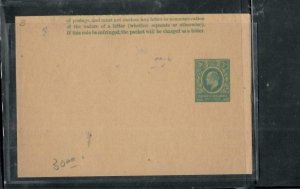 EAST AFRICA * UGANDA  COVER (P2908B) KE 3C PS WRAPPER UNUSED