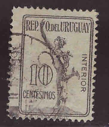 Uruguay Scott Q22 Used parcel post stamp