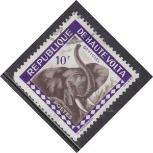 Burkina Faso O3 Elephant 1963