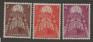 Luxembourg 329-331 Set MNH