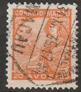 Macao 1934 Sc 281 used