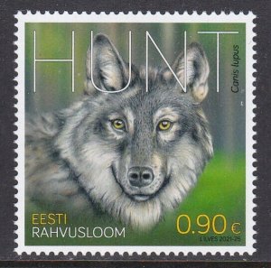 Estonia, Fauna, Animals, Wolf MNH / 2021