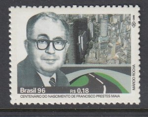 Brazil 2571 Prestes Maia, Politician mnh