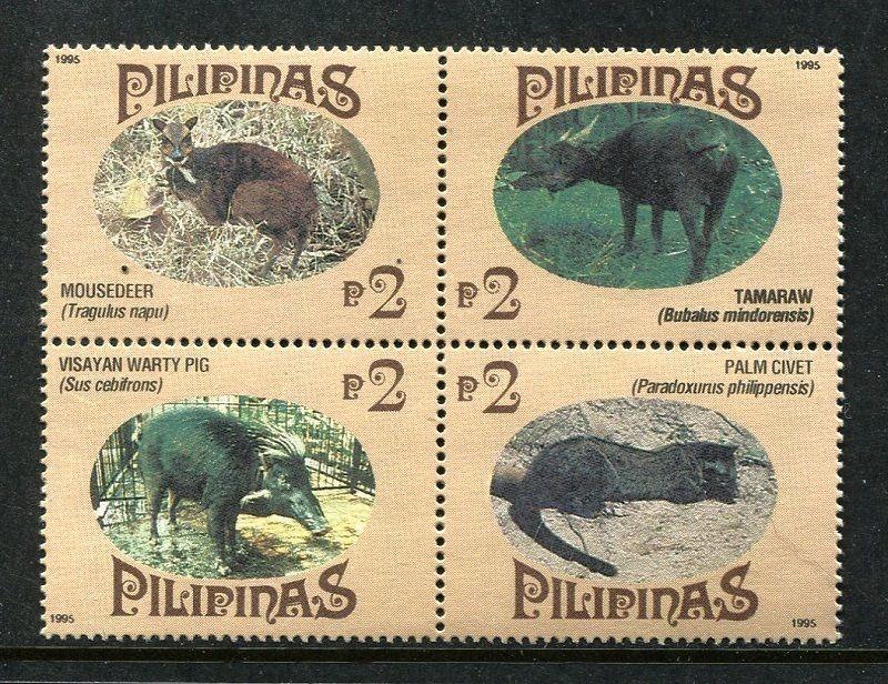 Philippines 2352,  MNH.1995, March 30.  Endemic Philippine Mammals