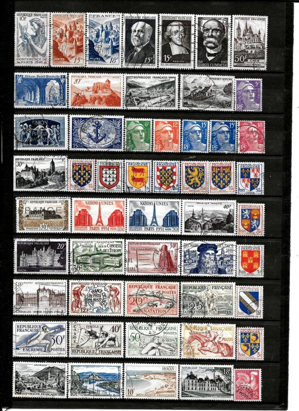 World / Lots Collection / Stamps /Europe / France 2