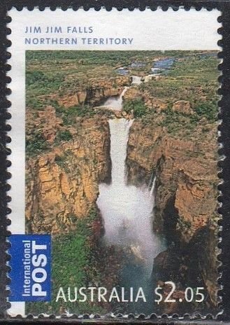 Australia 2927 - Used - $2.05 Jim Jim Falls, NT (2008) (cv $3.75)