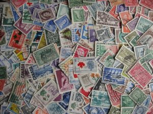 Canada collection 225 different Used all pre 1970