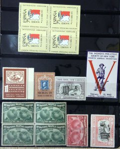 Cinderella Stamps - Lot