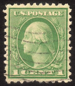 1921, US 1c, Washington, Nice centered, Used, Sc 543