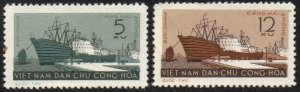 Vietnam, North Sc #177-178 Mint no gum as issued