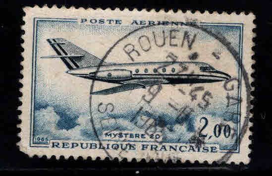 FRANCE Scott C41 Used Airmail stamp