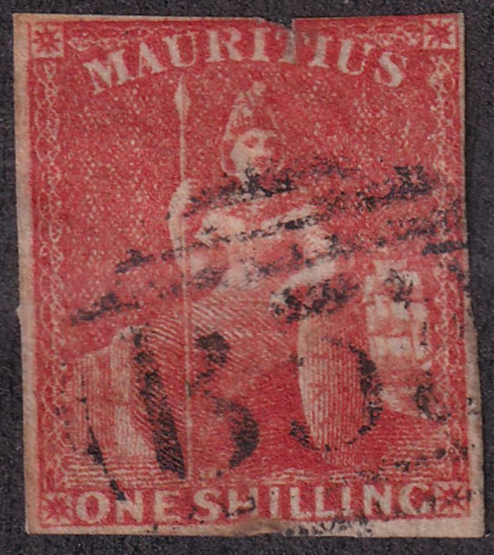 Mauritius 1859 SC 19 Used 