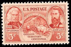 # 964 MINT NEVER HINGED OREGON TERRITORY