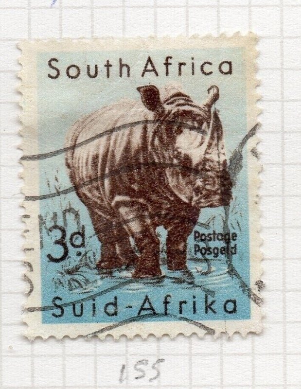 South Africa 1954 Animals Issue Fine Used 3d. NW-208412