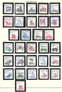My Page #590 - Page of MNH Transportation Collection / Lot
