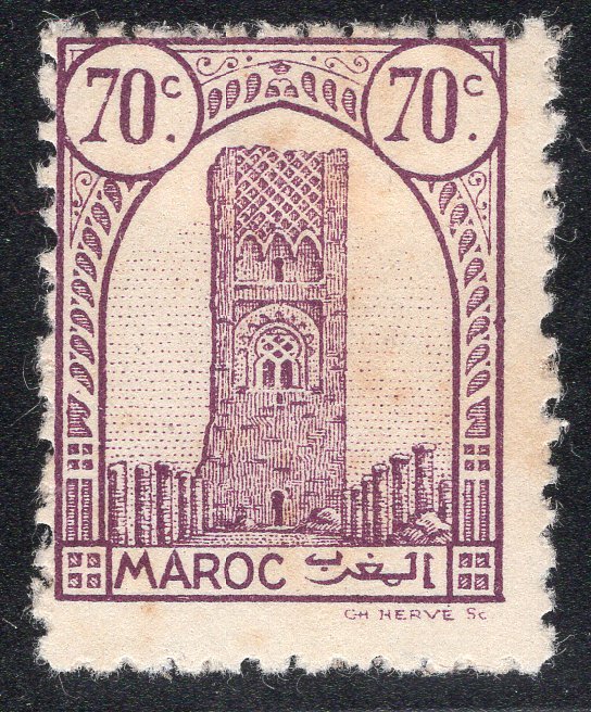 FRENCH MOROCCO SCOTT 183