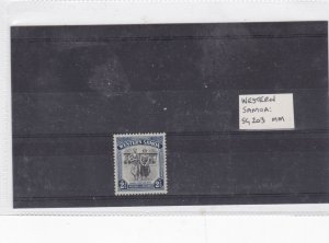 western samoa mm stamp  Ref 9374